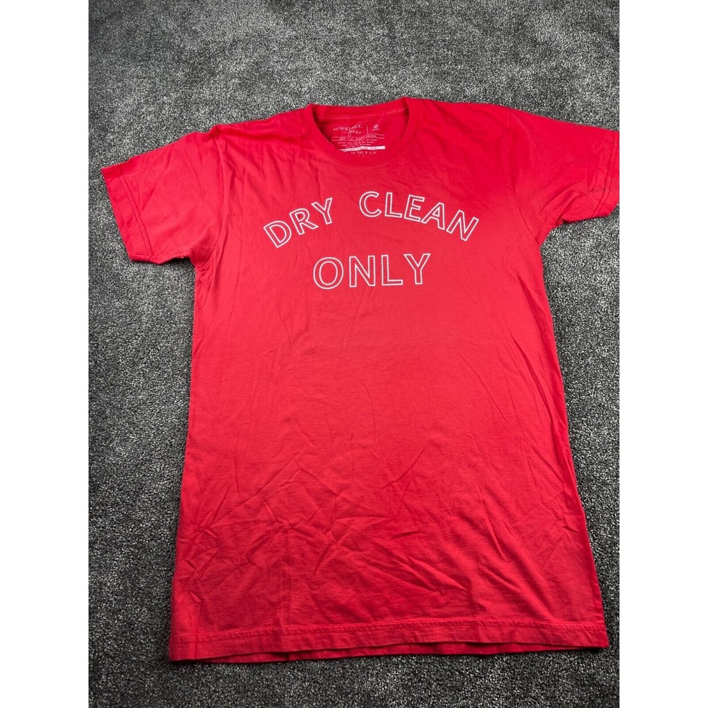 Sincerely Jules Top Womens Small Dry Clean Only Print‎ Cotton Made In USA Red